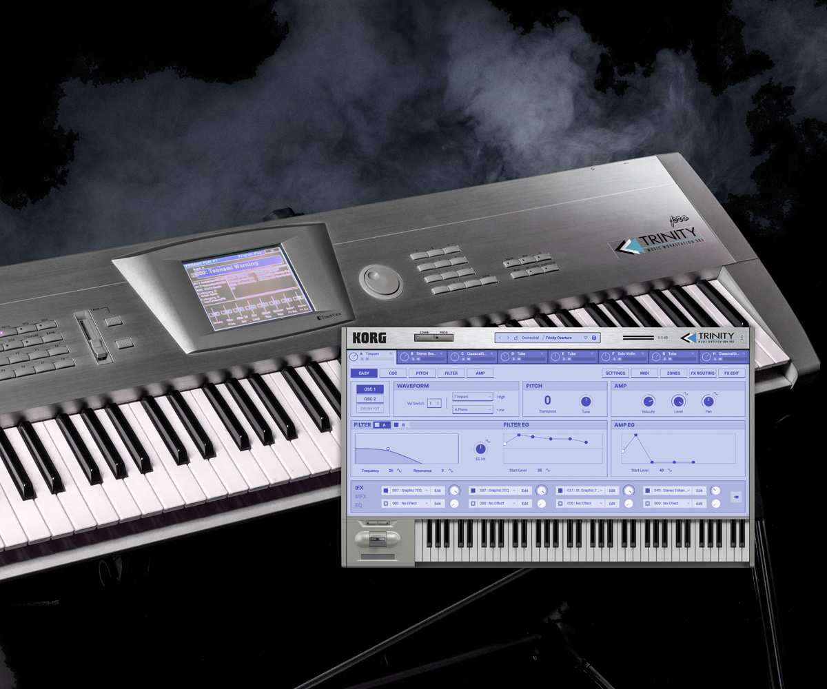Màn cảm ứng KORG Triton Studio Trinity i30