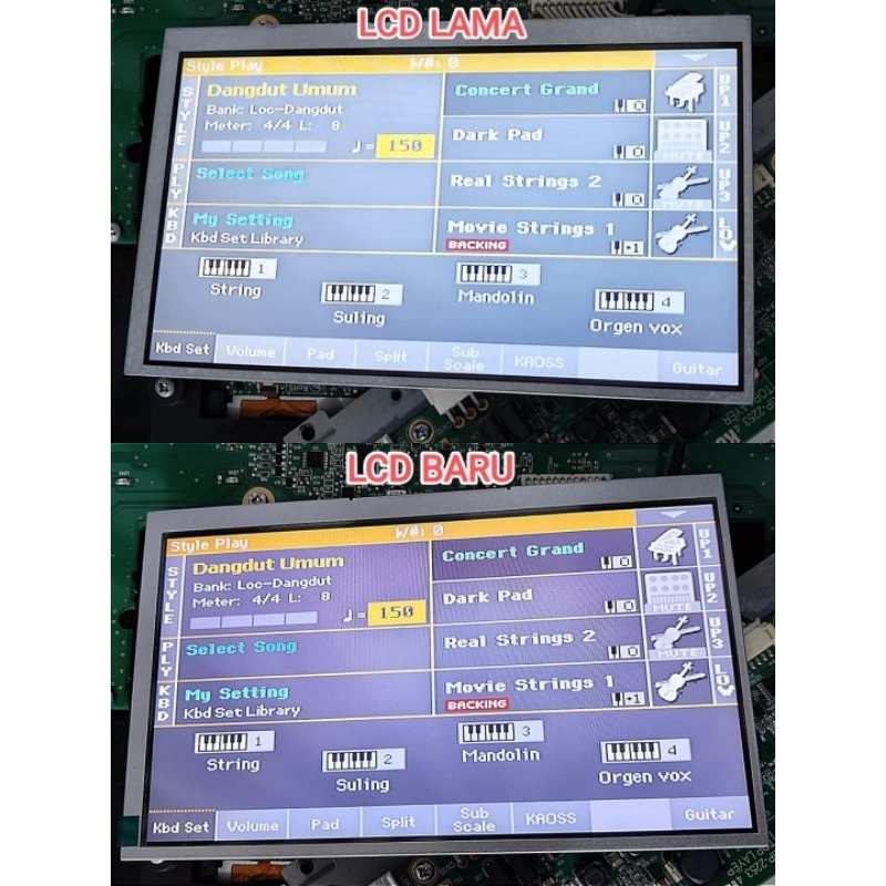 Mạch LCD Pa600