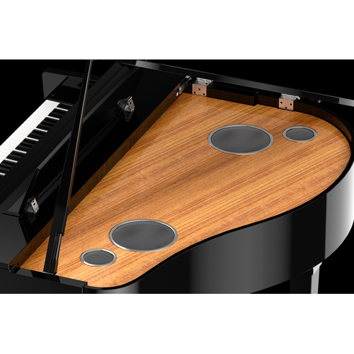 ACOUSTIC SYSTEM WITH A FEELING OF DEPTH