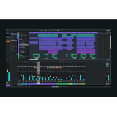 Image showing the WORKFLOW feature with the Cubase AI user interface