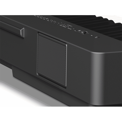 Animation showing sound coming out of the P-225’s built-in rear speaker