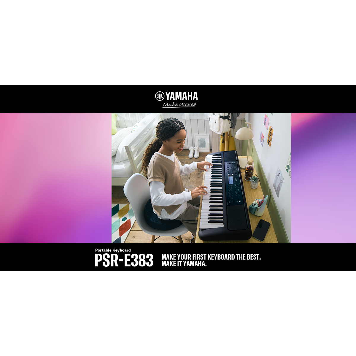 Đàn Keyboard Yamaha PSR-E383