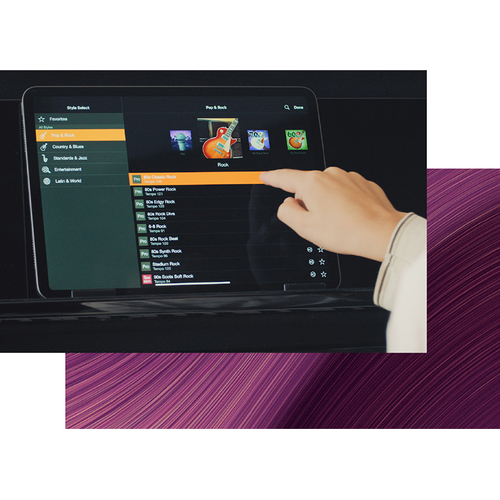 INTUITIVE OPERATION WITH YAMAHA’S SMART PIANIST APP
