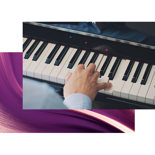 STREAM LIGHTS ILLUMINATE THE KEYS TO PLAY NEXT, MAKING MUSIC EVEN MORE FUN